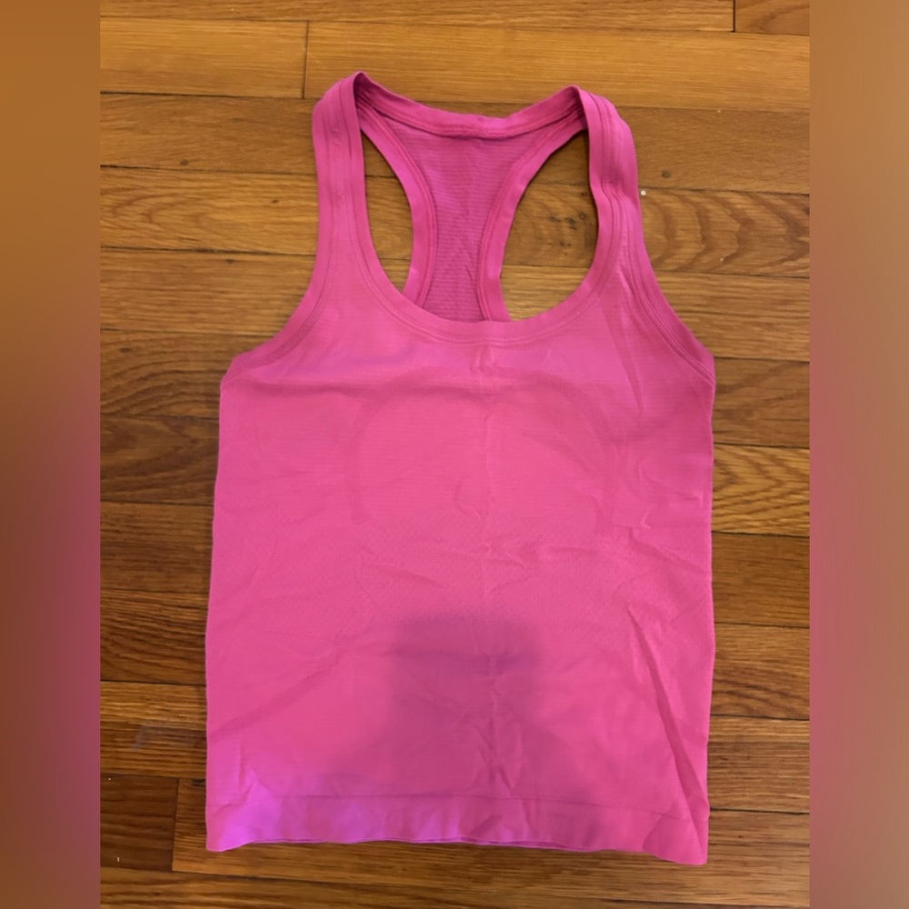SONIC PINK Lululemon Swiftly Tech 2.0 Hip Length Tank Top